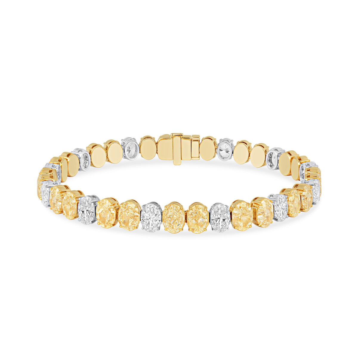FANCY BI-COLOR TENNIS BRACELET