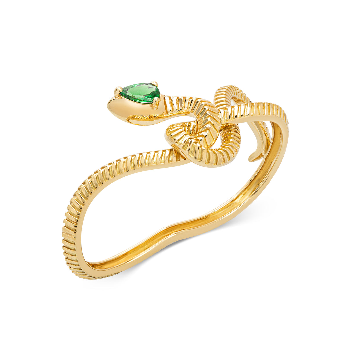 Two Snake Rings Double Snake Ring