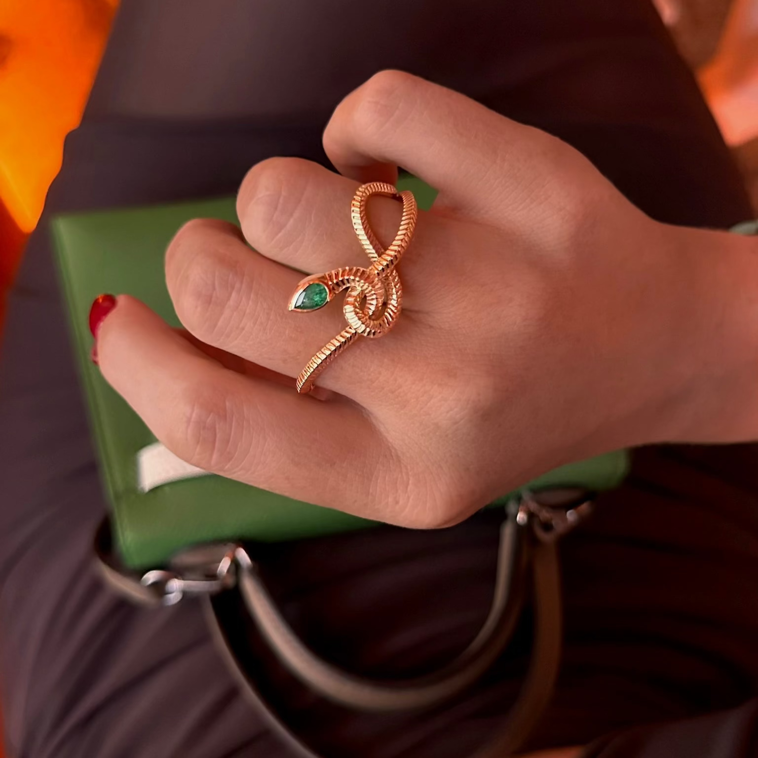 Double Snake Ring