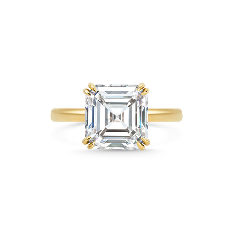 LEO'S PERFECT SOLITAIRE SETTING© yellow gold
