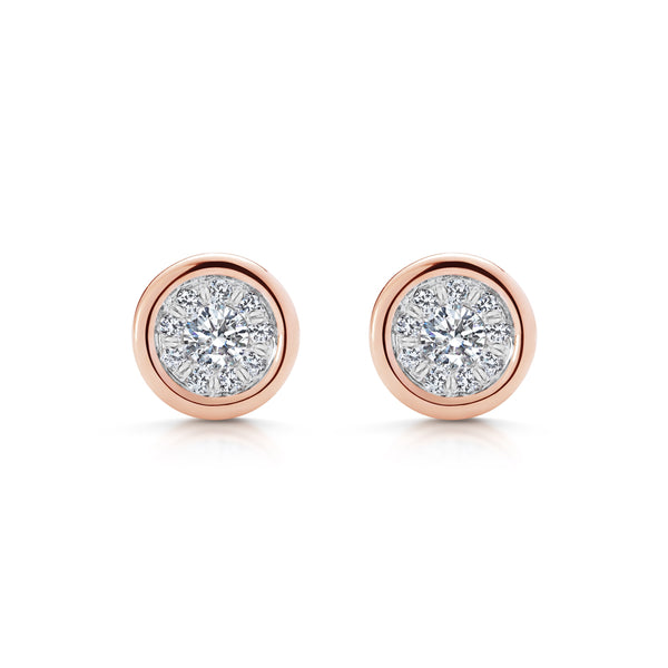 BEZEL illusion studs