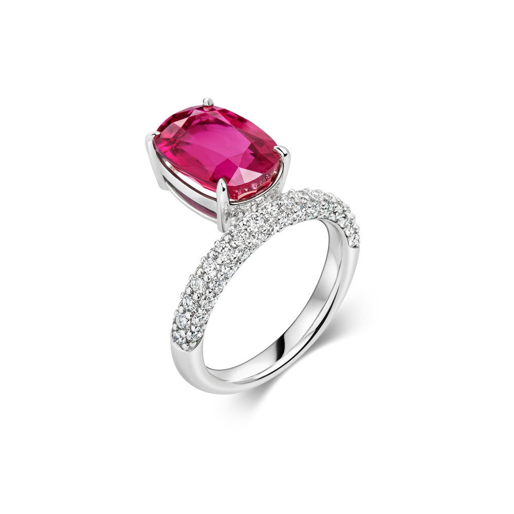 Stackable tourmaline Ring
