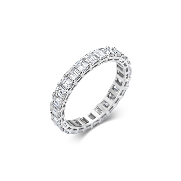 EMERALD eternity band