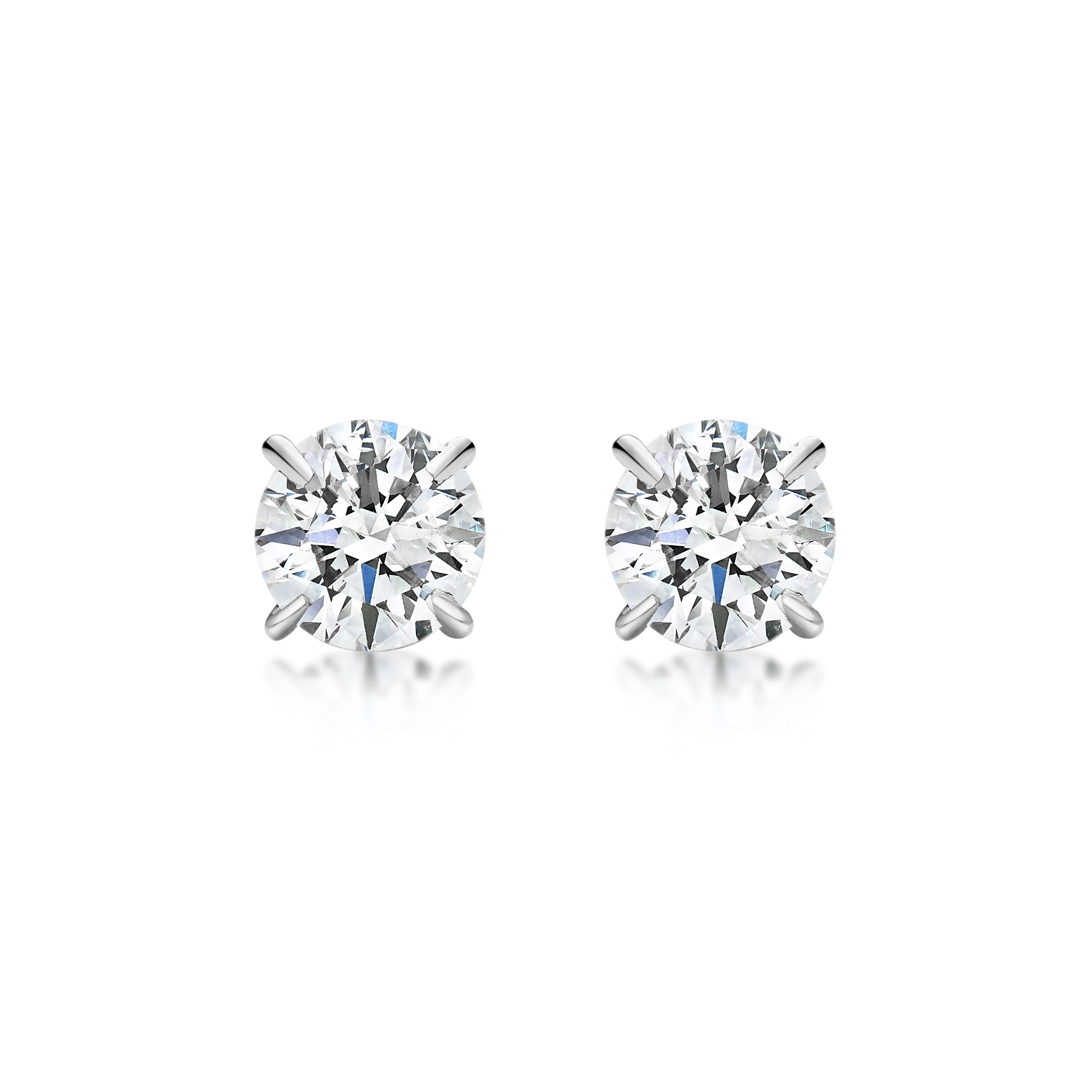 Leo diamond on sale stud earrings