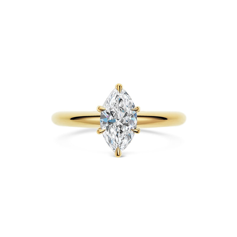 KEIRA marquise cut yellow gold
