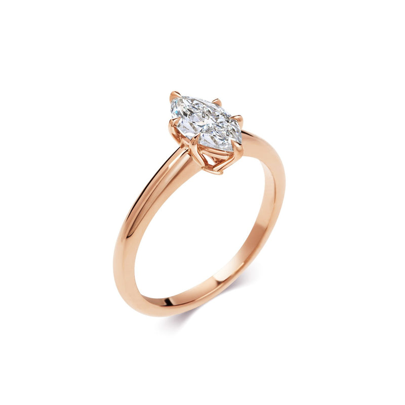 KEIRA marquise cut rose gold