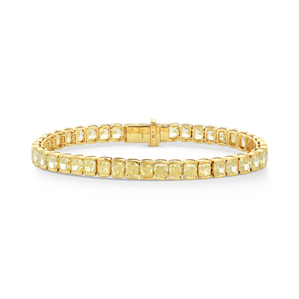 MINI DIAMOND INITIAL BRACELET – LEO MATHILD